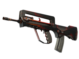 FAMAS | Valence (Battle-Scarred) CS2 skin
