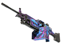 M249 | Downtown (Well-Worn) CS2 skin