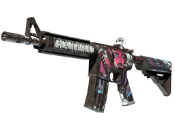 M4A4 | Neo-Noir (Battle-Scarred) CS2 skin