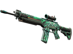 SG 553 | Dragon Tech (Factory New) CS2 skin
