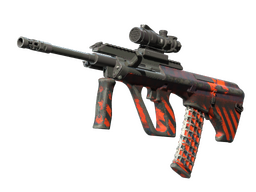 Souvenir AUG | Radiation Hazard (Well-Worn) CS2 skin