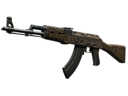 StatTrak™ AK-47 | Uncharted (Field-Tested) CS2 skin