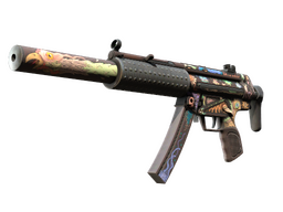StatTrak™ MP5-SD | Necro Jr. (Minimal Wear)