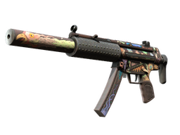 StatTrak™ MP5-SD | Necro Jr. (Well-Worn) CS2 skin
